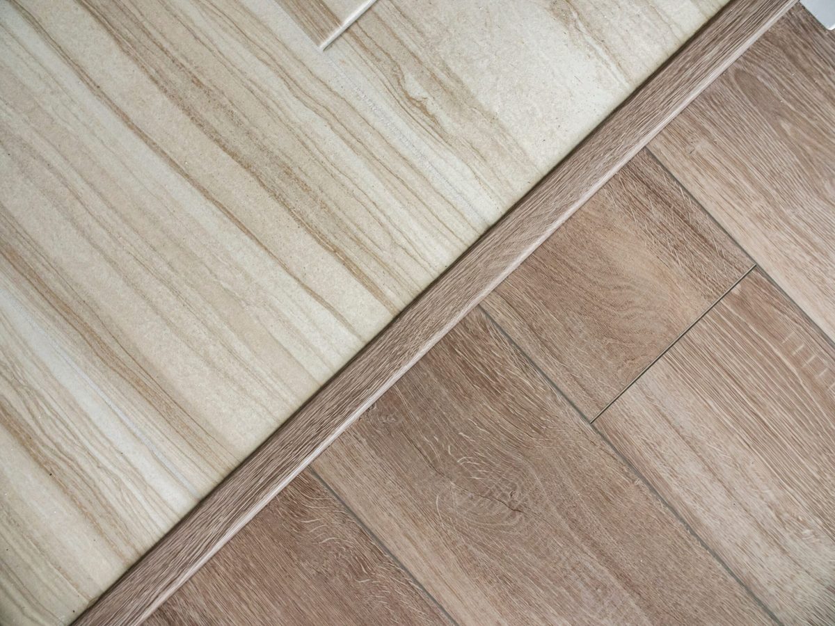 Transition Moulding custom fabricated from your flooring by Voda Stairs in Seattle