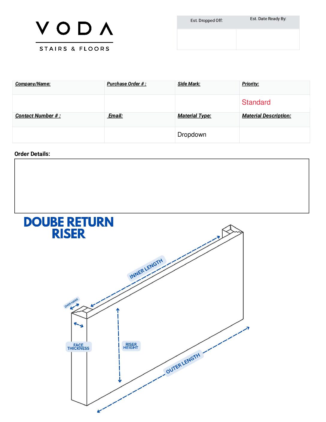 Double Return Riser Preview