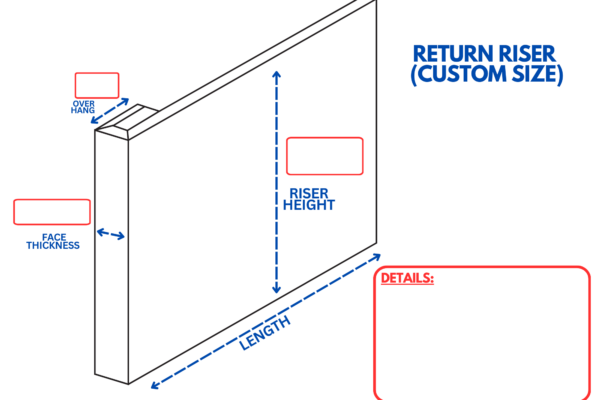 Return riser (Custom Size)